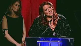 Famous Ruby Gettinger receives a 2009 Gracie Award - Presented by Melissa Rivers Profile