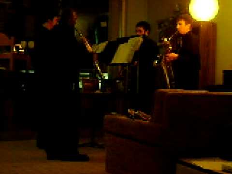 Silver and Gold Sax Quartet - Happy Birthday