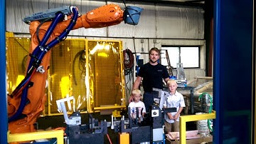 ALS Ice Bucket Challenge with Robot