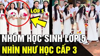 Chụp kỷ yếu của 'HỌC SINH' lớp 5, dân mạng 'BẬT NGỬA' vì cứ ngỡ là học sinh cấp 3 | Tin Nhanh 3 Phút