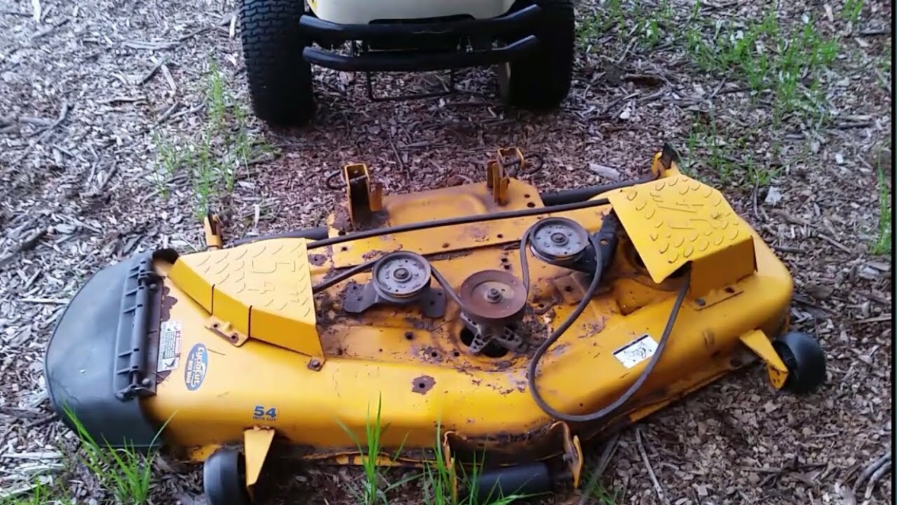 Cub Cadet Mower Belt Diagram
