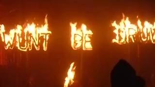 We wunt be druv Lewes bonfire night 2017