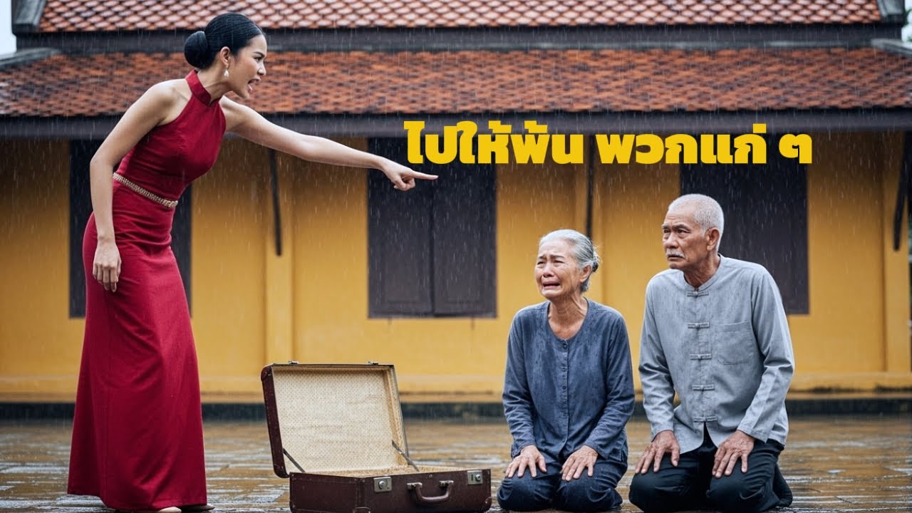 ไล่พ่อแม่สามีออกจากบ้านกลางคืนฝนตก หนึ่งเดือนต่อมาลูกสะใภ้คุกเข่าขอรับพวกท่านกลับบ้าน