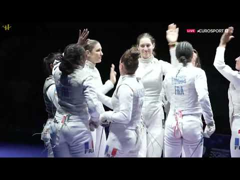 Video Francia - Italia | Donne Fioretto a squadre Finale - Campionato europeo di scherma 2026