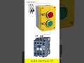 Basic submersible motor starter connection — including an MCB ⚡#shorts #newvideo #stator #newvideo