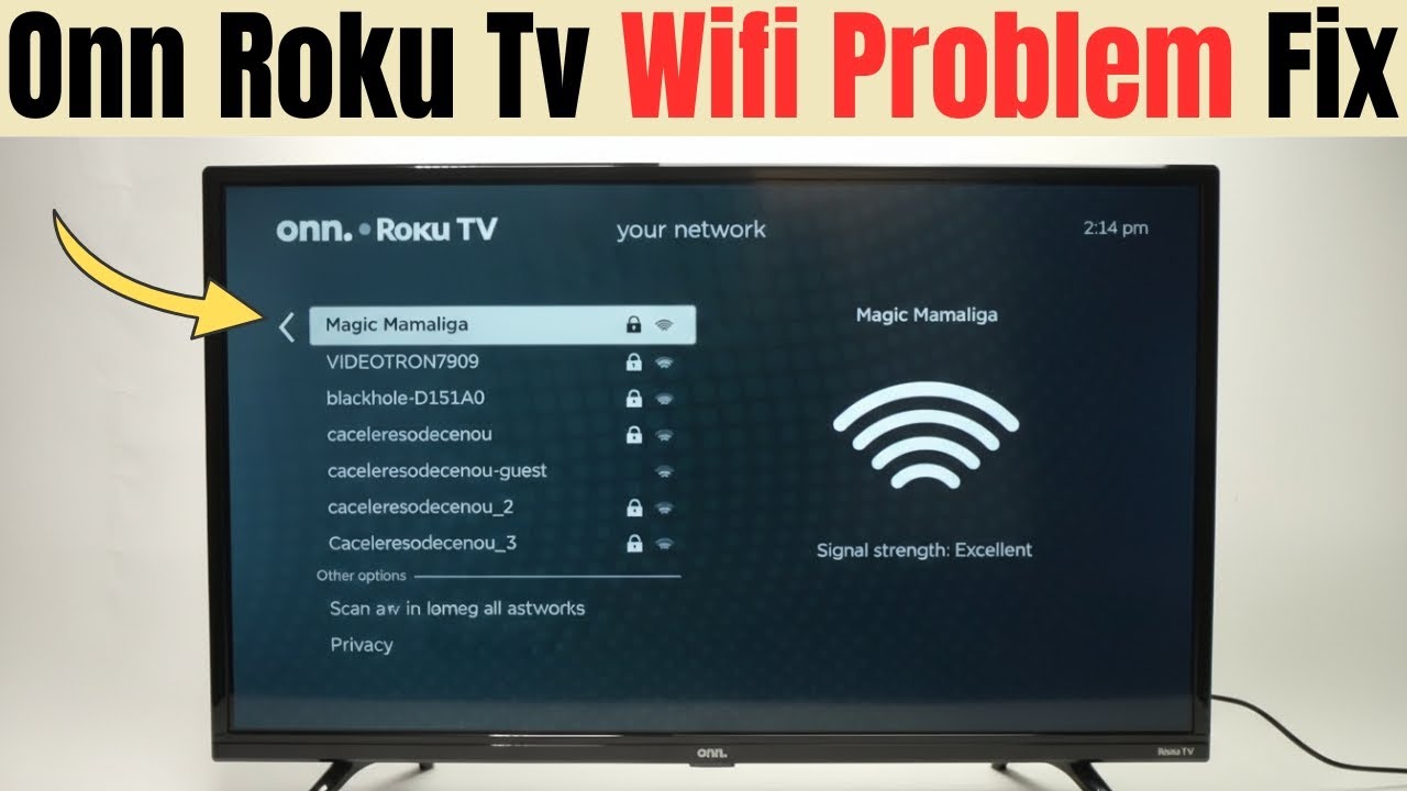 Onn Roku Tv Not Connecting to Wifi Problem Solved