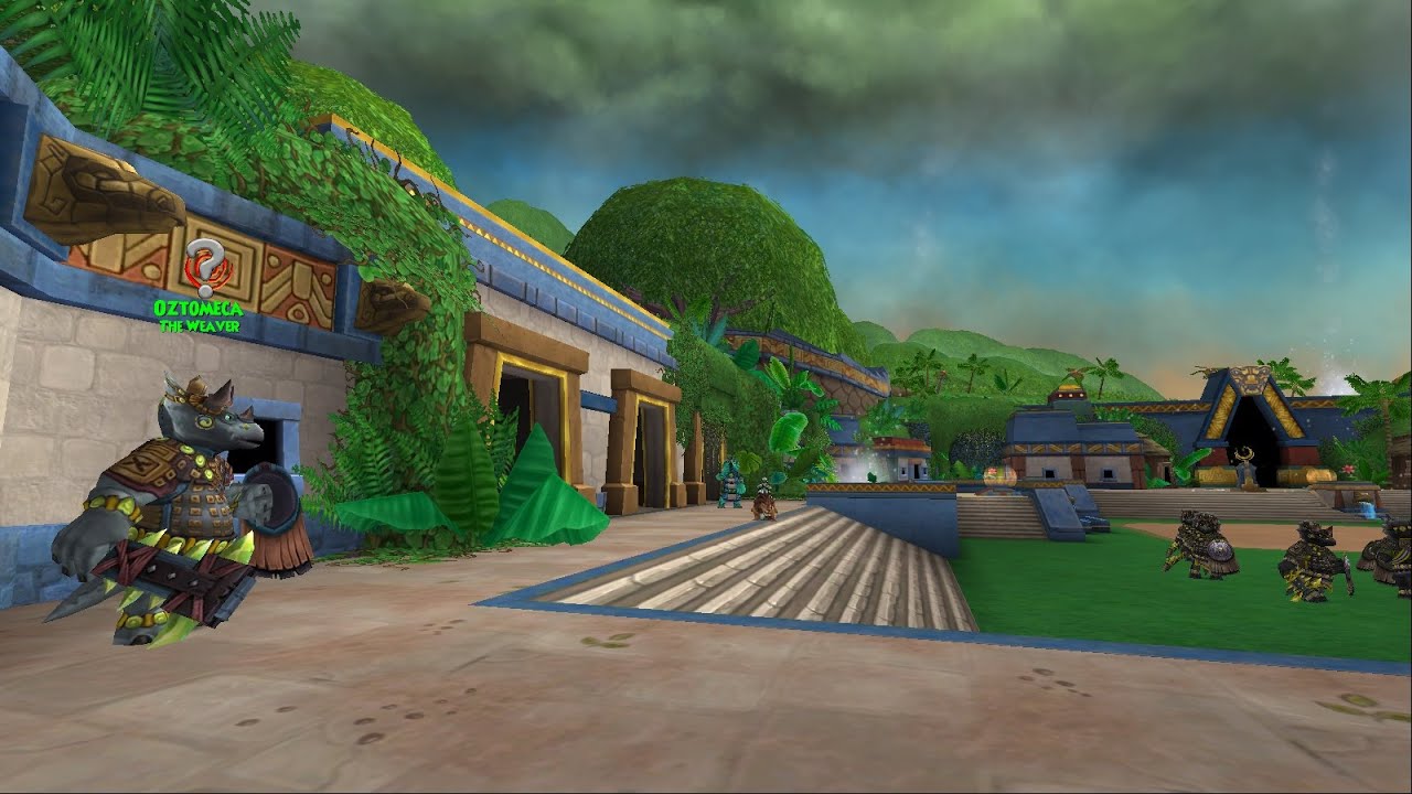 Oztomeca in Three Points (Transcendent Crafter), Azteca Side Qest - Wizard101