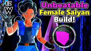 This New BROKEN Female Saiyan Build Guarantees You Win Every Match!