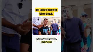 One Question change Whole Debate #charliekirk #debate #viral #shortsfeed