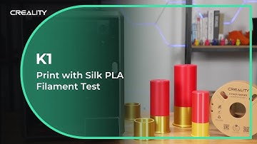 K1 3D Printer Goes with Silk PLA | Bring You Impressive Print Results