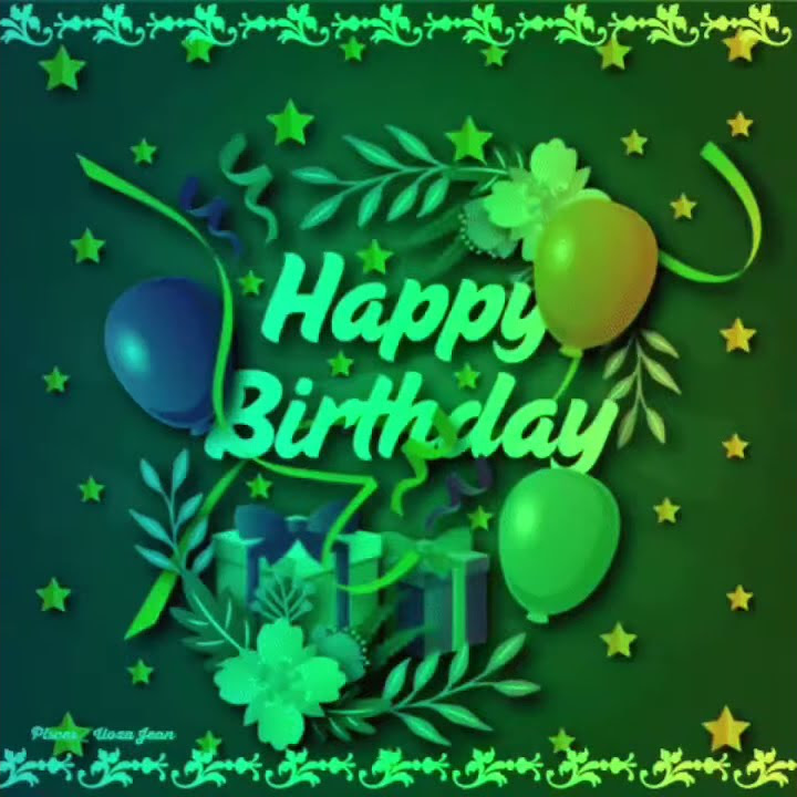 ハッピーバースデー🎵BIRTHDAY GIF.IMAGE=MySimplePleasure=