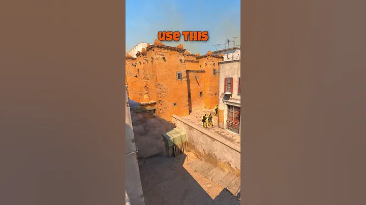 GLOBAL MID SMOKE | Dust 2 #shorts #cs2