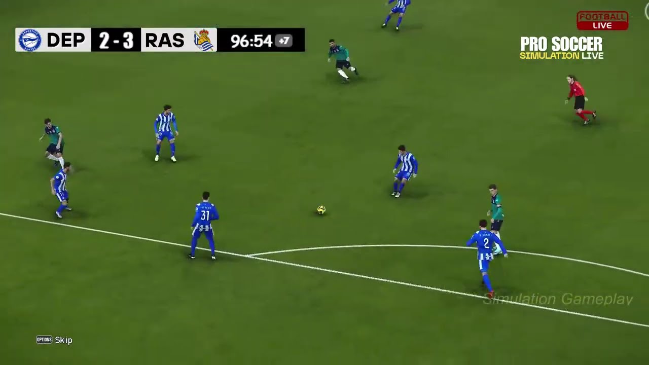 [LIVE] Deportivo Alaves vs Real Sociedad Copa del Rey Quarter-final 2026 - Video Game Simulation