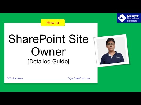 SharePoint site owner | Change SharePoint site owner