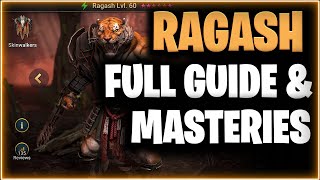 Ragash FULL MASTERIES & BUILD GUIDE! | RAID Shadow Legends