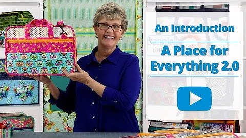 A Place for Everything 2.0 - An Introduction