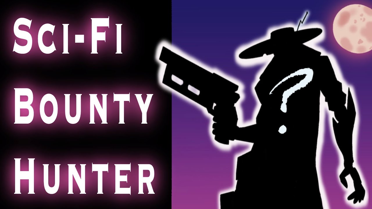 Drawing Clutch the Sci-Fi Bounty Hunter - An Original Character