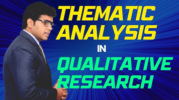 Thematic Analysis and it