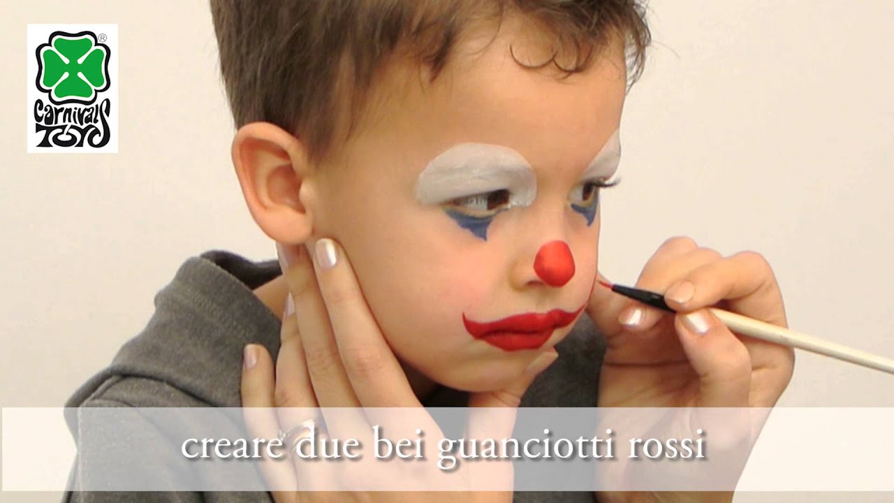 TUTORIAL TRUCCO AD ACQUA CLOWN (ART. 7390)