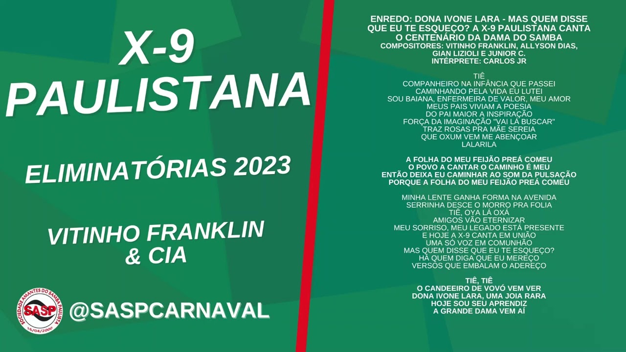 Eliminatórias 2023, X-9 Paulistana