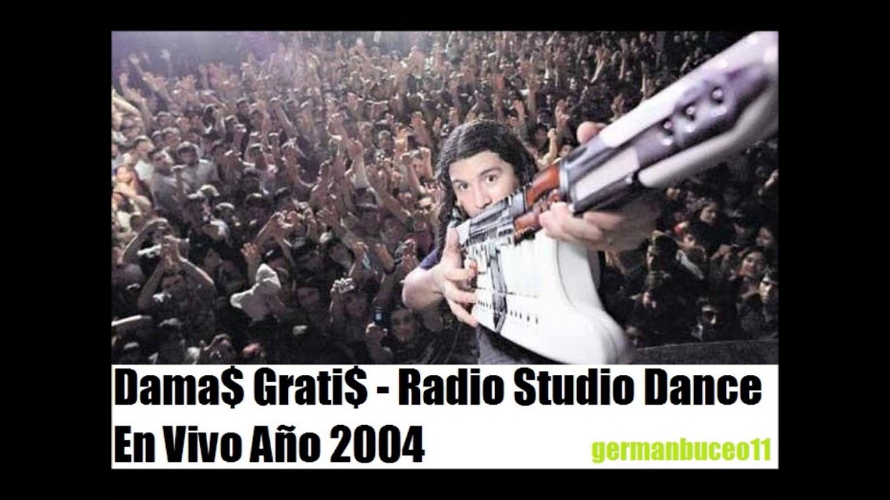 Damas Gratis Recital en Radio Studio Dance (En Vivo Año 2004)