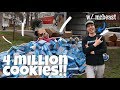 4 million cookies with mrbeast