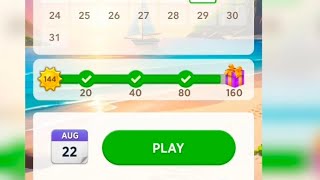 Words of Wonders WOW Daily Puzzle 22 August 2026 Answer  screenshot 4