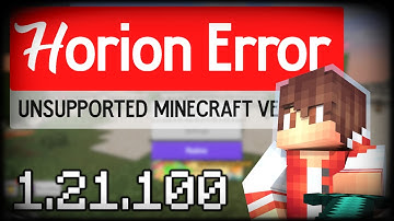 Hacked Clients 1.21.100 Unsupported Minecraft Version & CRASHING FIX | Horion