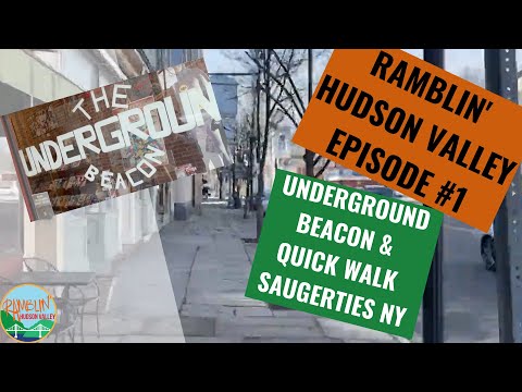 Beacon & Saugerties New York ( NY )  - Visiting Main Streets with Ramblin' Hudson Valley Episode 1