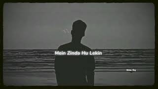 Tujhe Dhoondti Hai Ye Pagal Nigahen Black Screen Lofi Status Sad Statuswhatsapp Status 