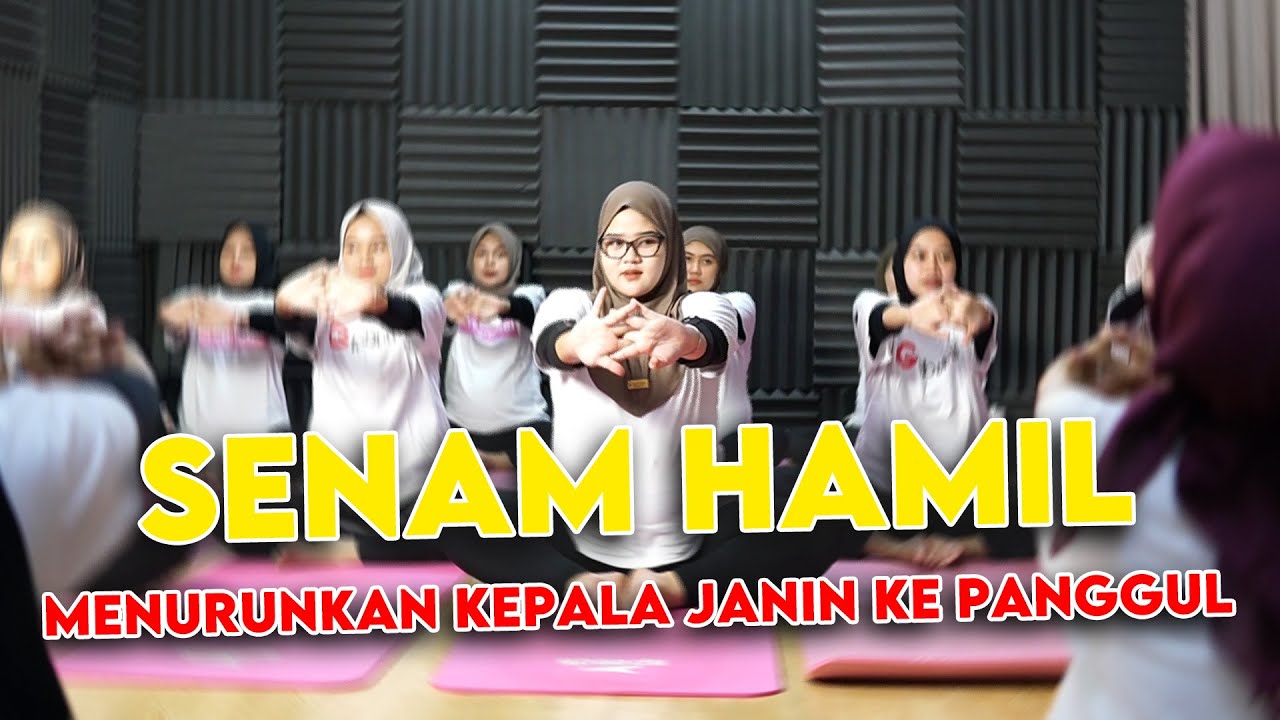 Senam Hamil Menurunkan Kepala Janin Ke Panggul  || Bidan Adinda, Amd, Keb - Medikacare
