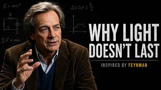 Richard Feynman Explains Why Light Beams Don't Go On Forever | The Physics of Light