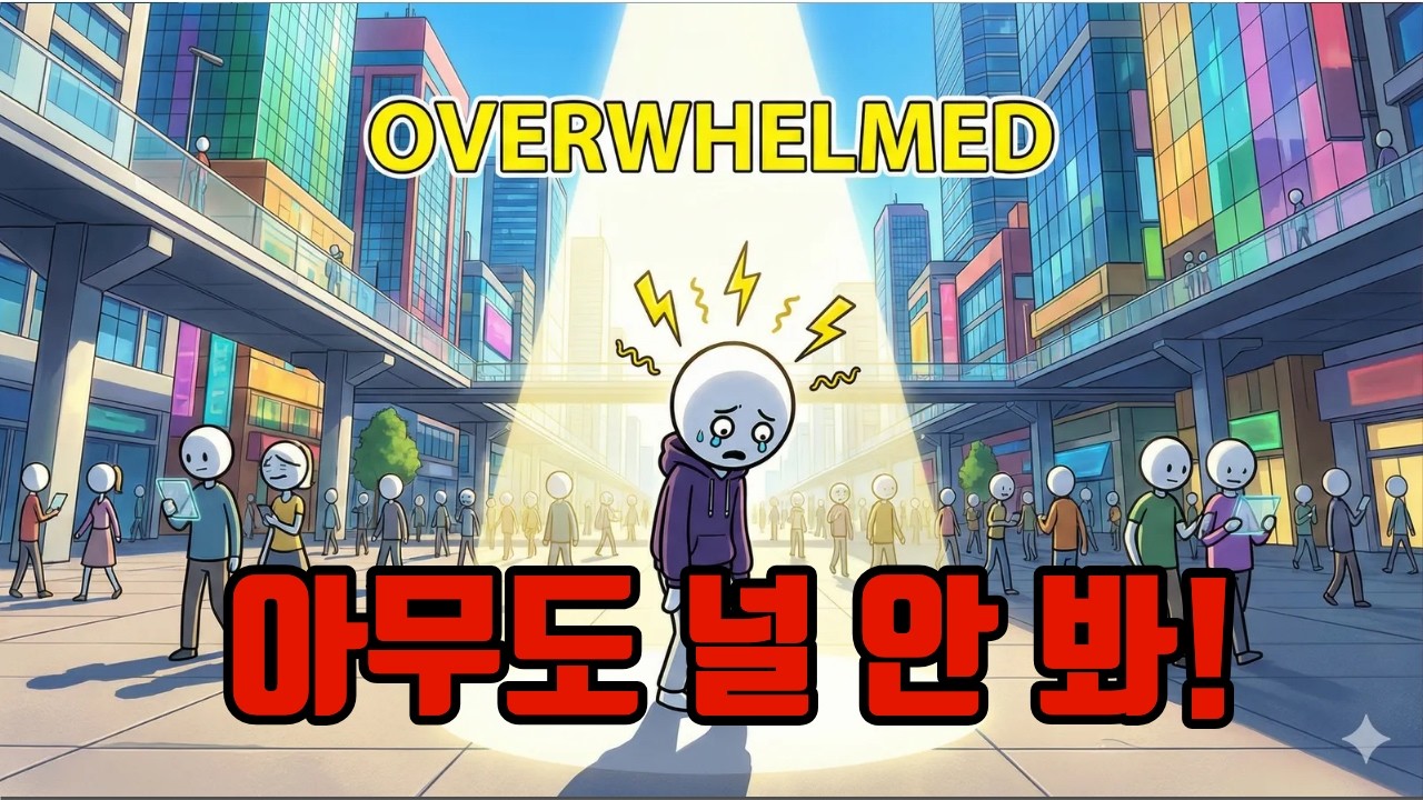 "아무도 당신을 보지 않는다는 소름 돋는 증거 (심리학 실험 결과)"