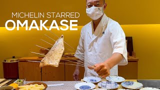 อาหารเป็นอย่างไรที่ Omakase ฤดูหนาวระดับดาวมิชลิน - Sushi Masato * Vlog | Food | 4K