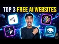 3 AI Websites Jo Magic Jaisa Kaam Karte Hai 😱 | Free AI Tools#ai #freeaitools #aiwebsite