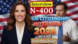 US Citizenship Interview 2026 with New N400 Application (Questions and Answers) #n400