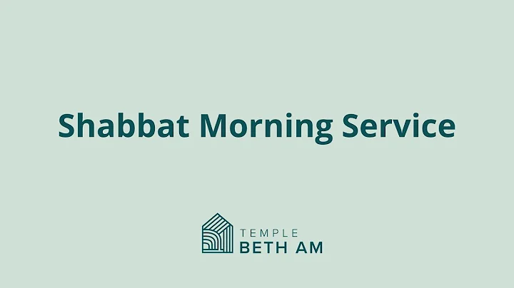 6/10/23 Shabbat Morning Service - B'nai Mitzvah