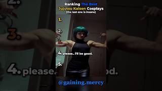 RANKING BEST JJK COSPLAY #shorts #anime #jjk #viral