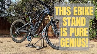 Enduro Engineering ebike/bike stand - simple, stable and dialed solution