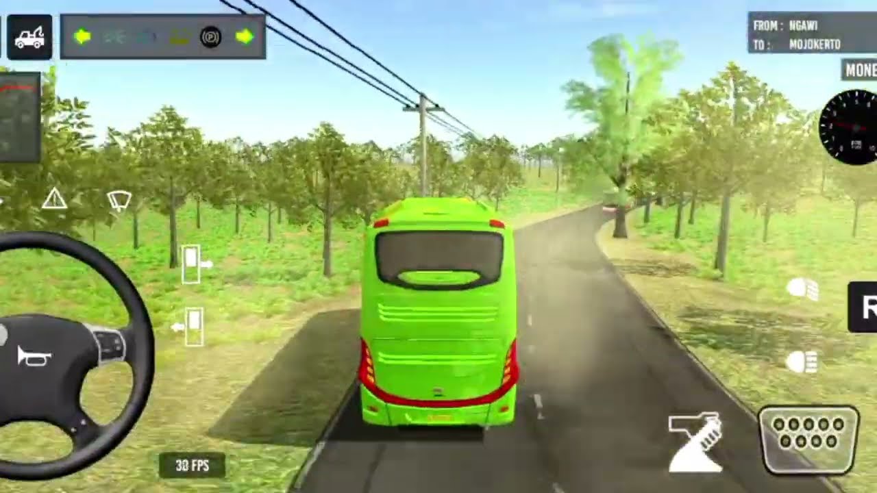 2026 new coach bus simulator 💥 ||2025 indonesia bus simulator part-9 