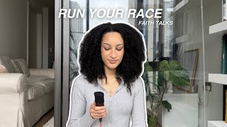 FAITH TALKS ✨| feeling discouraged, life with God, running with perseverance 🏃🏽‍♀️