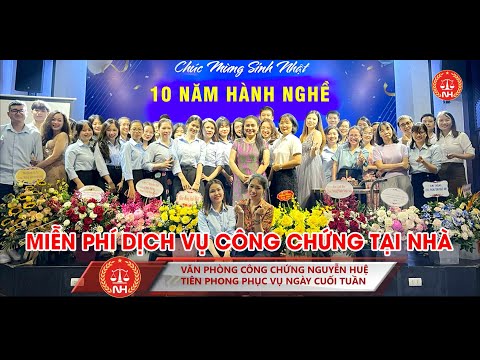 Văn phòng công chứng mở cửa thứ 7 và chủ nhật tại Hà Nội - VPCC Nguyễn Huệ