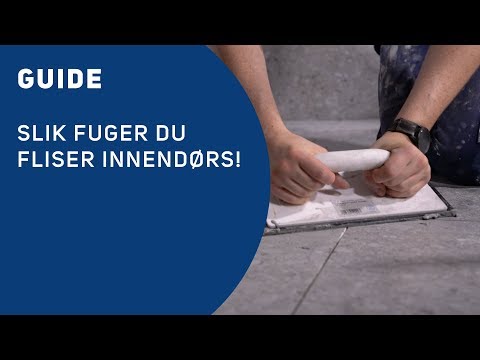 Video: Hvordan fuger du stenfliser?