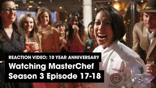 Reaction video: Watching episode 17-18 of Masterchef Season 3