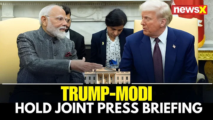 Trump-Modi Hold Joint Press Briefing, Discuss AI, Defense, and Trade | NewsX