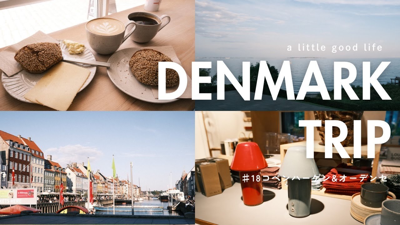 【デンマーク🇩🇰】姉nao夫婦コペンハーゲン＆オーデンセで雑貨＆ポスター巡りの旅🖼️✨