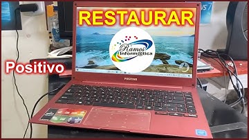 Tutorial de Como Restaurar o Notebook Positivo Motion Q232b Passo a Passo