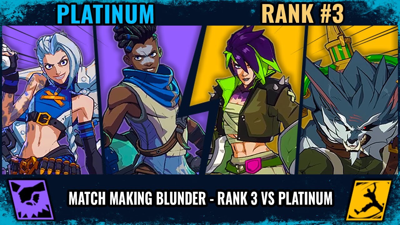 Match Making Blunder - Rank 3 vs Platinum – [Platinum] Ekko Jinx VS Vi ...
