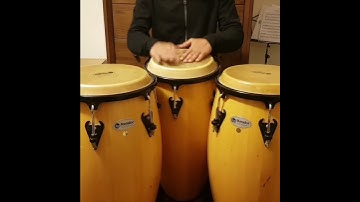 Warm up on Congas