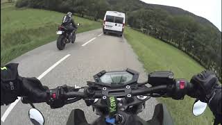 Sortie dans les Vosges en Z800E Route des Crêtes